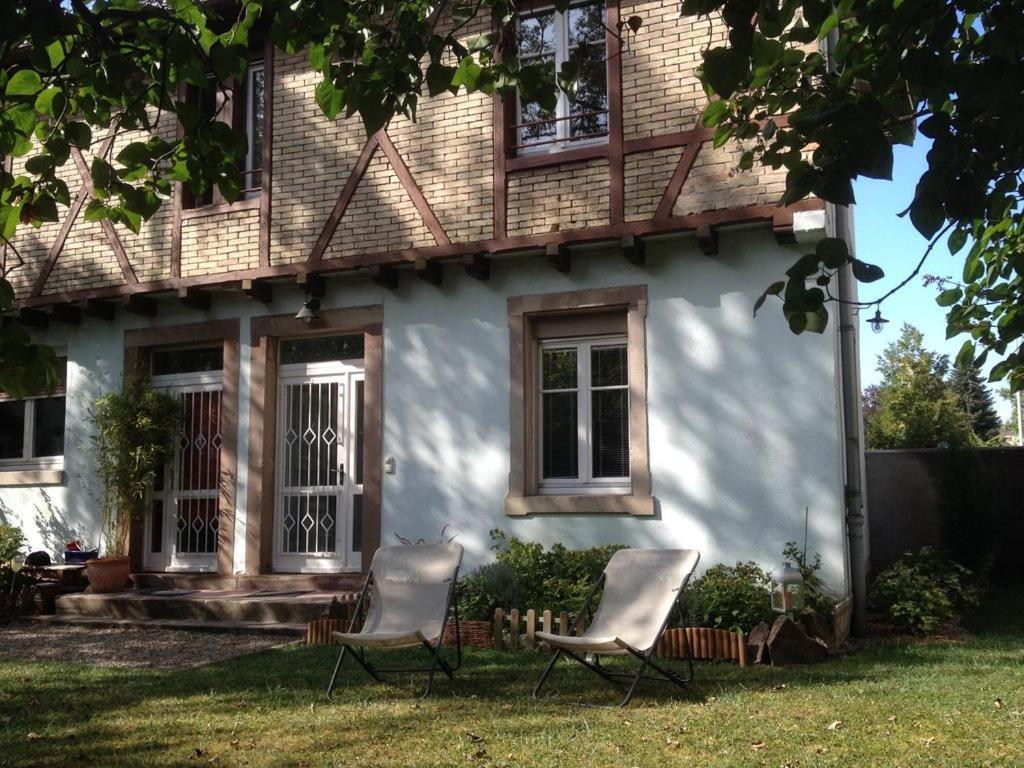 Ferienwohnung Le Petit Parc Colmar Exterior foto